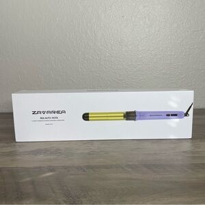Zavarea Lavender Purple Automatic Rotating 1 1/4in Titanium Curling Iron